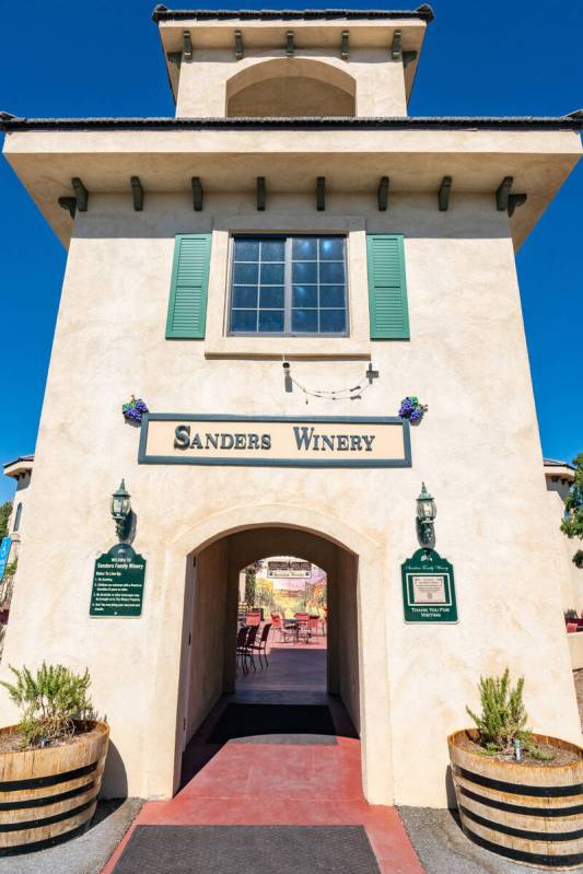 John Clausen/Pahrump Valley Times Sanders Family Winery offers a wide variety of events and ent ...