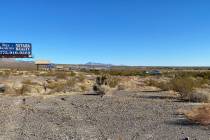 Robin Hebrock/Pahrump Valley Times Once development on the South Palms Center commercial subdiv ...