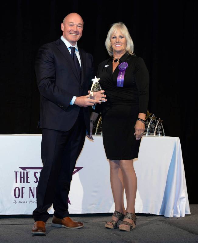 Pahrump Photography Carmen Murzyn, right, was awarded Silver in the Points of Light Individual ...