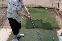 Robert Smith Smith earned the distinction of being the oldest woman to sink a hole-in-one on a ...