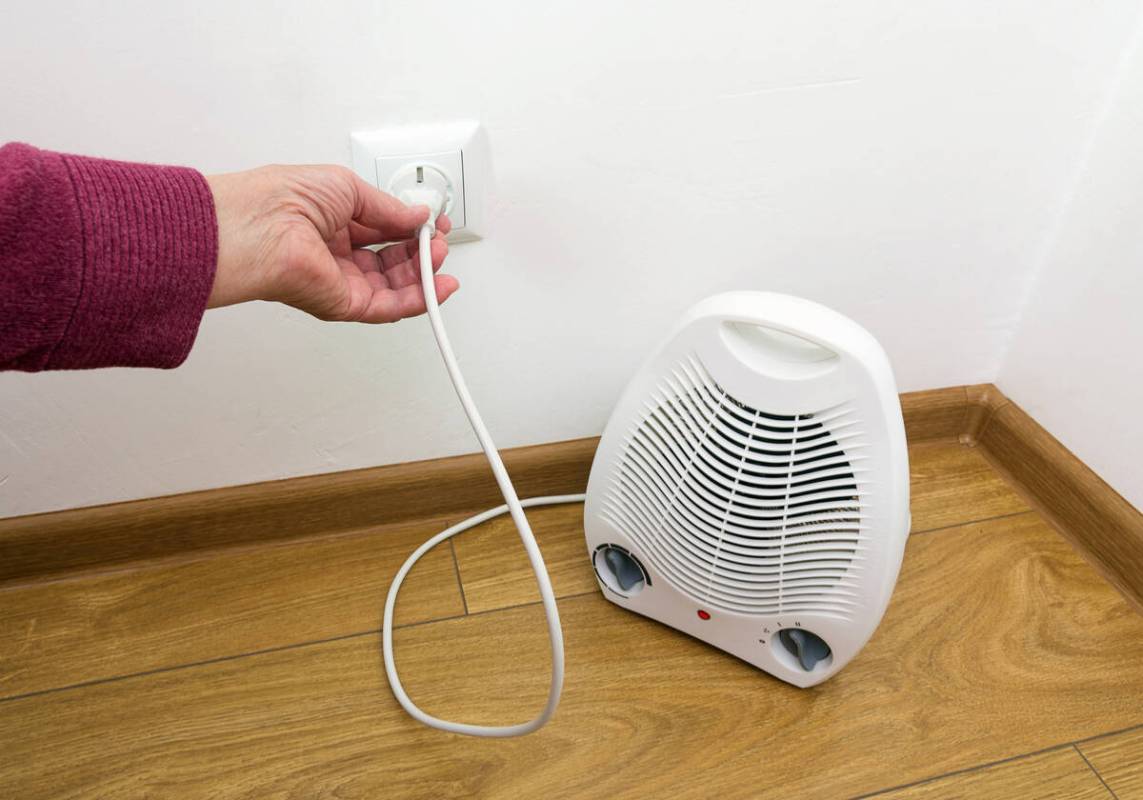 Getty Images Any flammable items must be kept three feet away from heating equipment, such as a ...