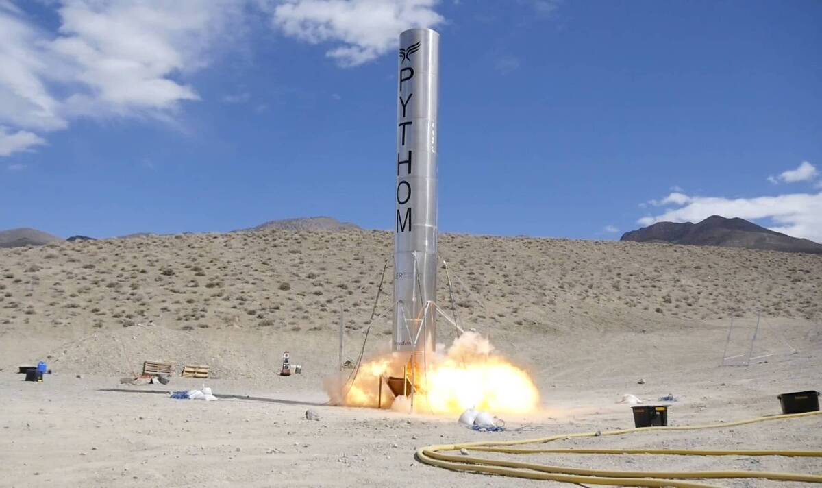 Pythom Inc. Pythom Inc.'s lease agreement for rocket testing at the Tonopah Airport is in jeopa ...