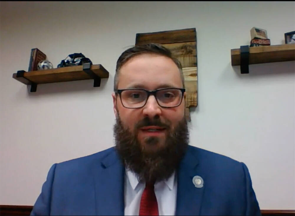 Screenshot Nevada Assemblyman Greg Hafen II