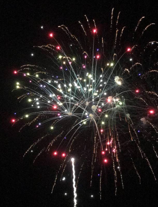 Robin Hebrock/Pahrump Valley Times file Fireworks are a great way to celebrate just about anyth ...