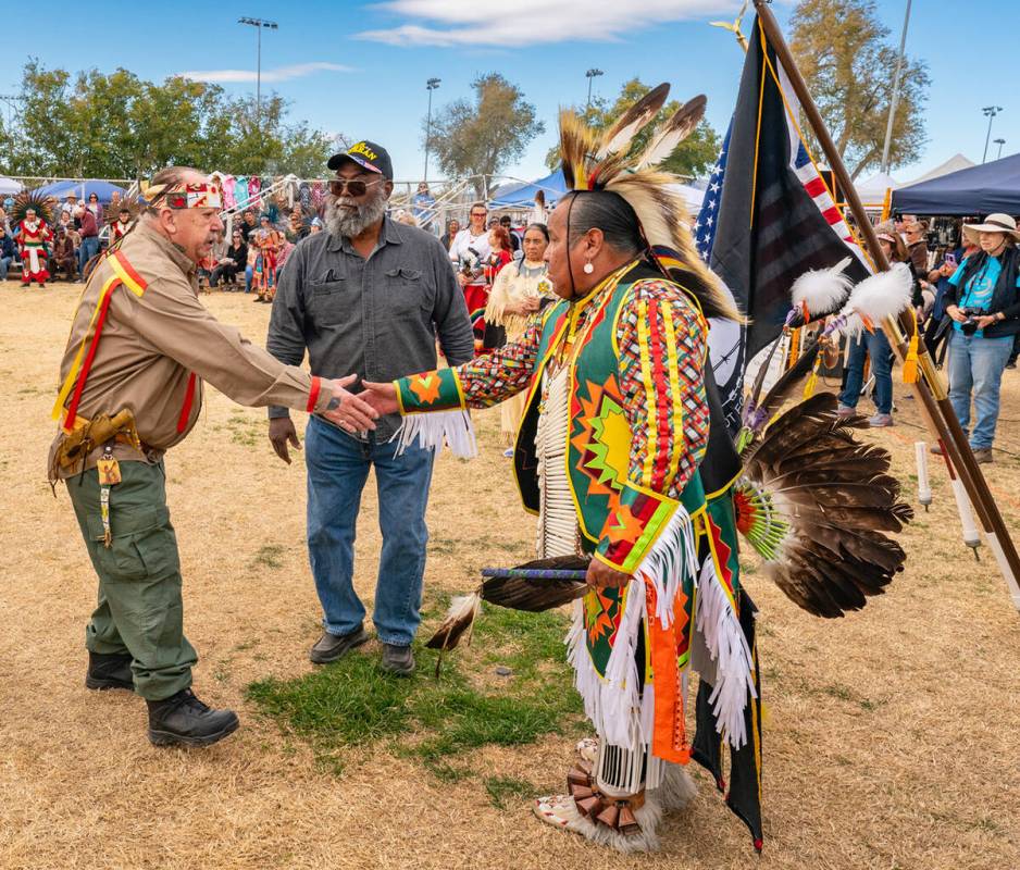 John Clausen/Pahrump Valley Times In addition to celebrating the culture of Native American tri ...