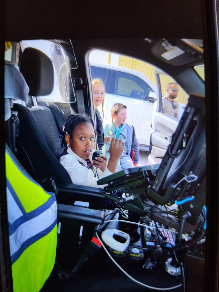 Amy Veloz/Special to the Pahrump Valley Times Students enjoyed a literal 'hands-on' experience ...