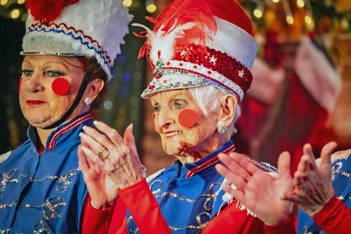 John Clausen/Pahrump Valley Times The Nevada Silver Tappers is a tap-dancing troupe for ladies ...