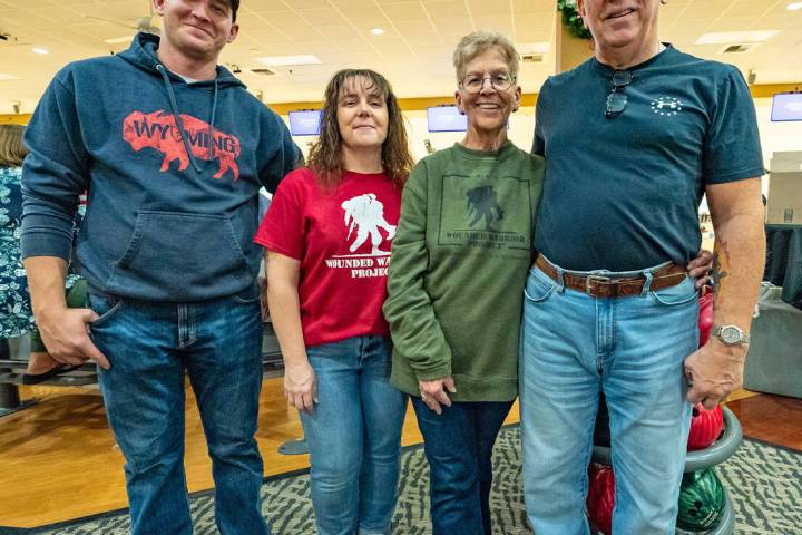 John Clausen/Pahrump Valley Times Denise Flanagan, second from right, is the leader behind the ...