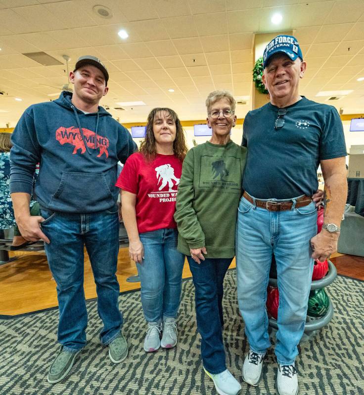 John Clausen/Pahrump Valley Times Denise Flanagan, second from right, is the leader behind the ...