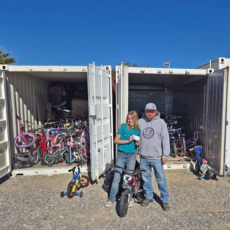 The Avery Project The crew at Pahrump Valley Recycling lent a hand in The Avery Project this ye ...