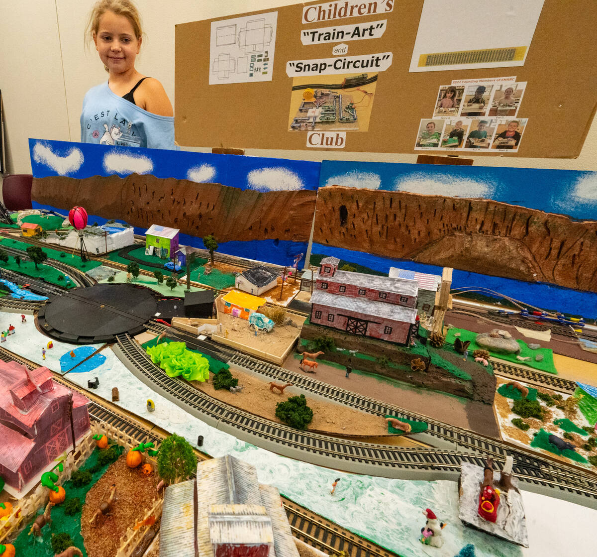 The Pahrump Model Railroad Club held their fifth show of the year on Thursday, Dec. 12. at the ...