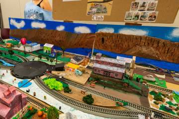 The Pahrump Model Railroad Club held their fifth show of the year on Thursday, Dec. 12. at the ...