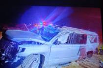 Pahrump Valley Fire and Rescue Services Two people died of injuries suffered in two separate ro ...