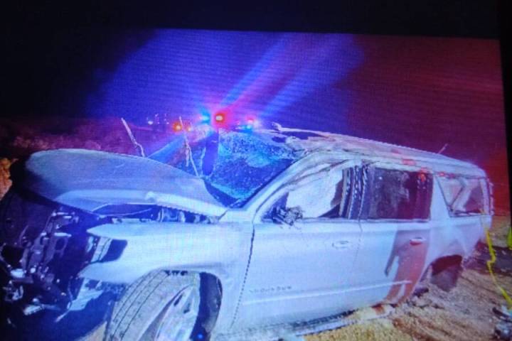 Pahrump Valley Fire and Rescue Services Two people died of injuries suffered in two separate ro ...