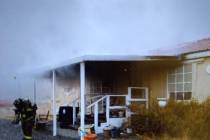 Pahrump Valley Fire and Rescue Services One woman was transported to Desert View Hospital after ...