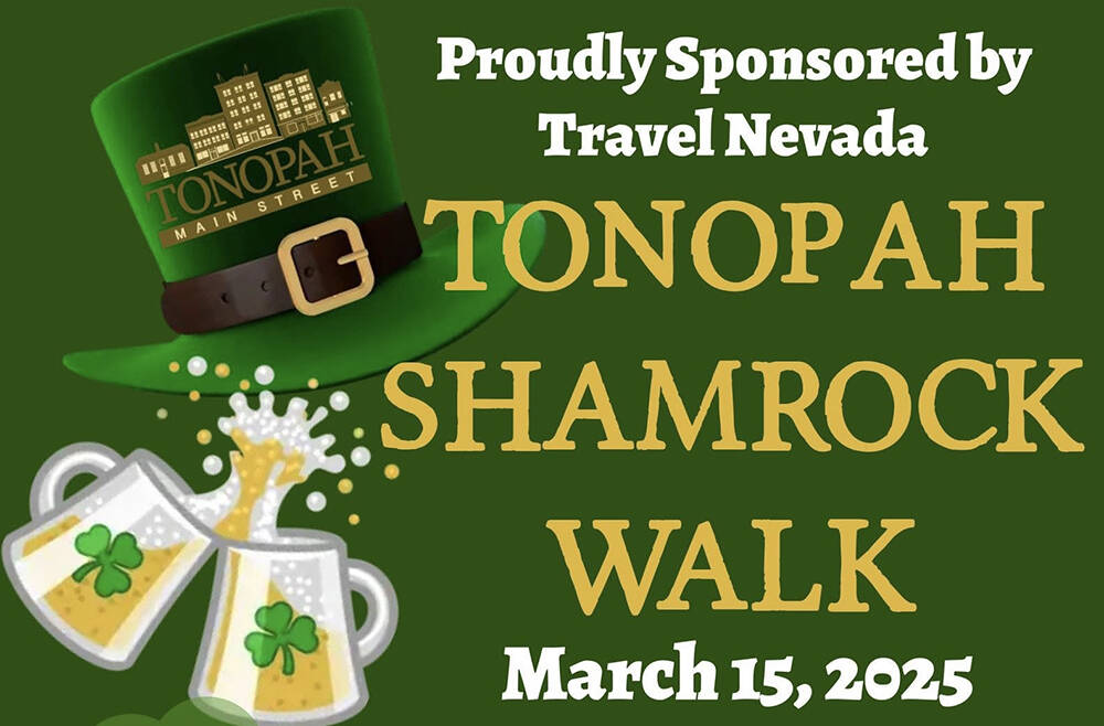 Tonopah Main Street In celebration of St. Patrick's Day, residents and visitors to the town of ...