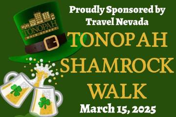 Tonopah Main Street In celebration of St. Patrick's Day, residents and visitors to the town of ...