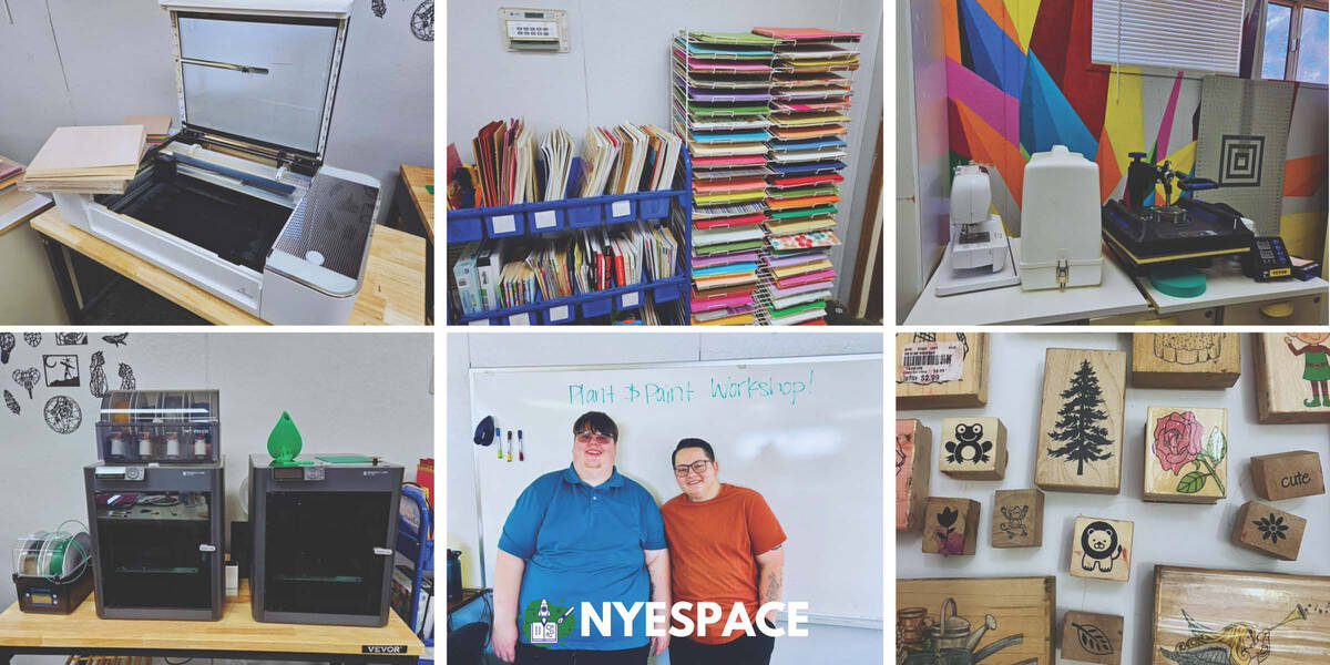 Charli Bruce/Nyespace Nyespace will host an Open Lab at the Nye Communities Coalition for all a ...