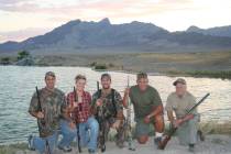 Special to the Pahrump Valley Times Visiting or joining a water fowl or duck hunt club is a gre ...