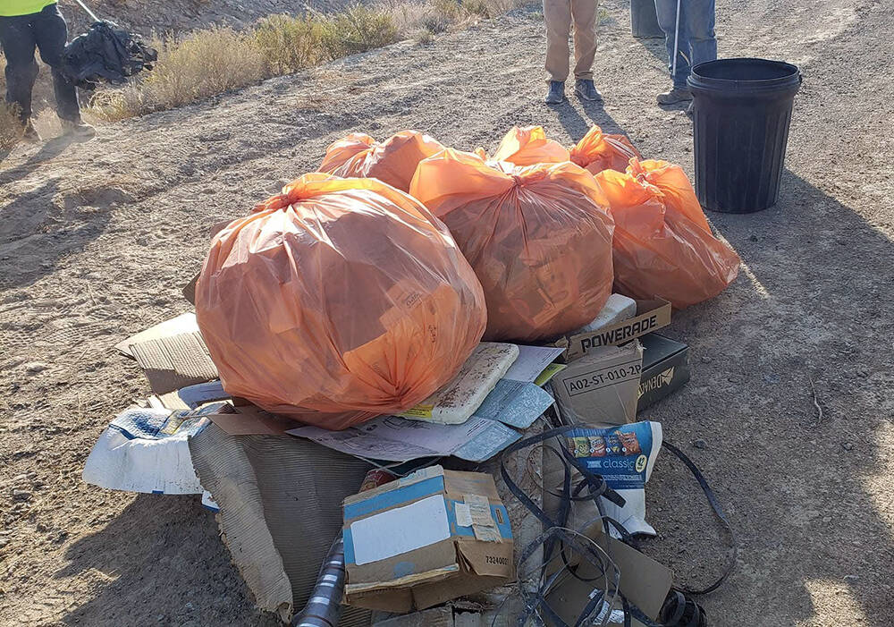 Clean Up Pahrump ® The Adopt-a-Highway cleaning events hosted by Clean Up Pahrump ® regularl ...