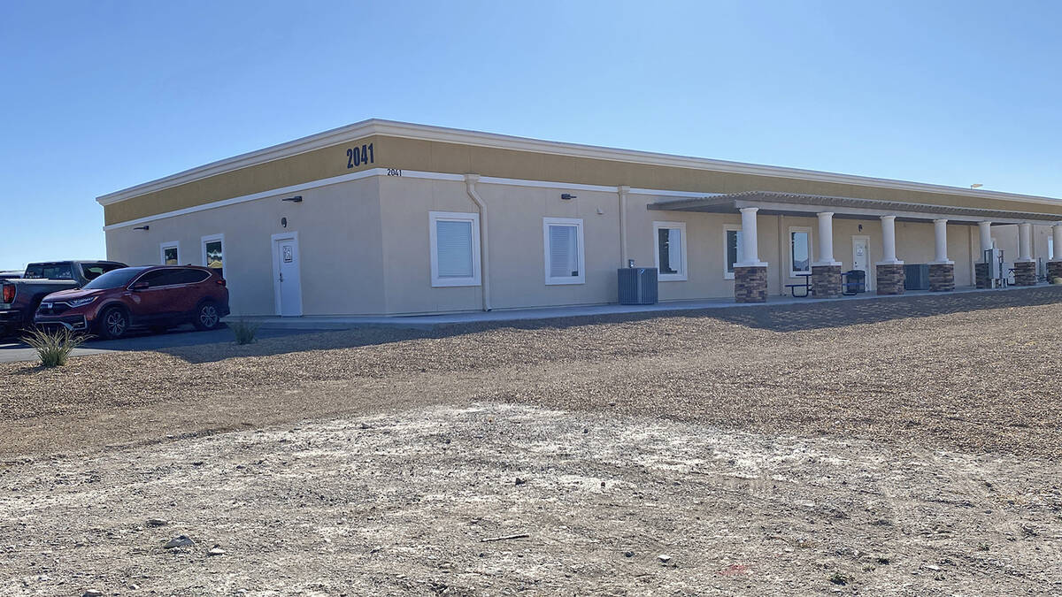 Robin Hebrock/Pahrump Valley Times The Nye County Planning Dept. is located at 2041 E. Calvada ...