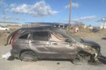 Pahrump Valley Fire Rescue Services A driver attempting to flee from sheriff’s deputies crash ...