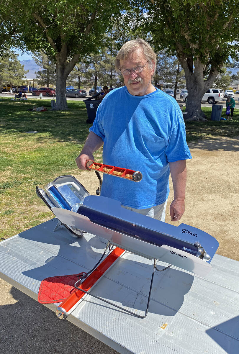 Robin Hebrock/Pahrump Valley Times John Pawlak was the originator of the Earth Day festivities ...