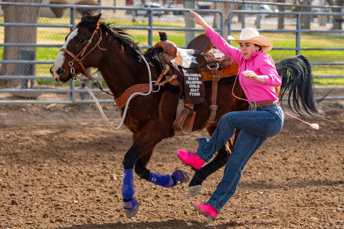 John Clausen/Pahrump Valley Times Brooke Allison competed in multiple multiple events including ...