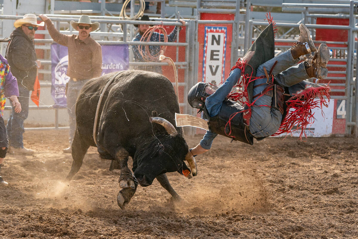 John Clausen/Pahrump Valley Times The Pahrump Valley Junior High and High School Rodeo Club org ...