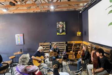 Black Cow Coffee House Group guitar lessons are held every Saturday from 2 to 3 p.m. at Black C ...