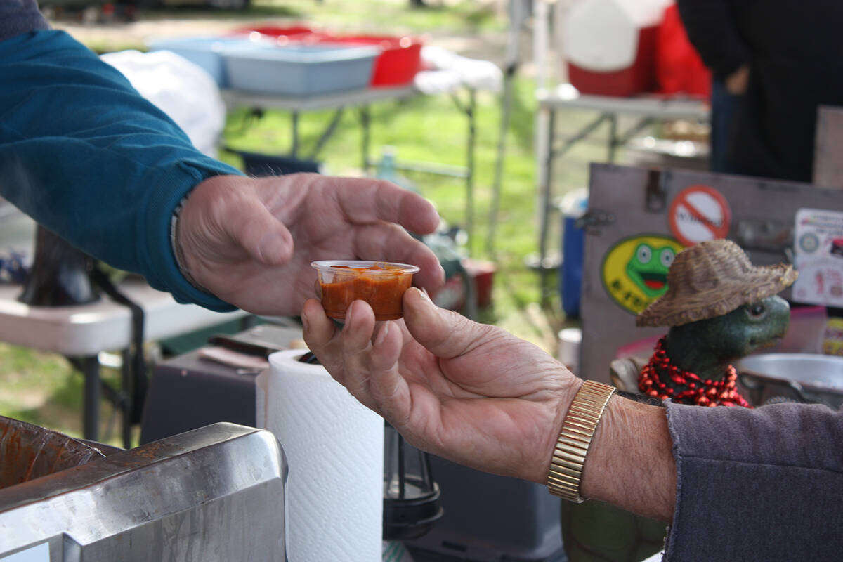 Robin Hebrock/Pahrump Valley Times file As attendees enjoy the upcoming Pahrump Chili Cook-Off, ...