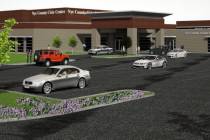 Special to the Pahrump Valley Times The concept for the new Nye County Community/Civics Center ...