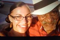 Tina Stephens Rebecca Lawrence is pictured alongside her late father Robert Short