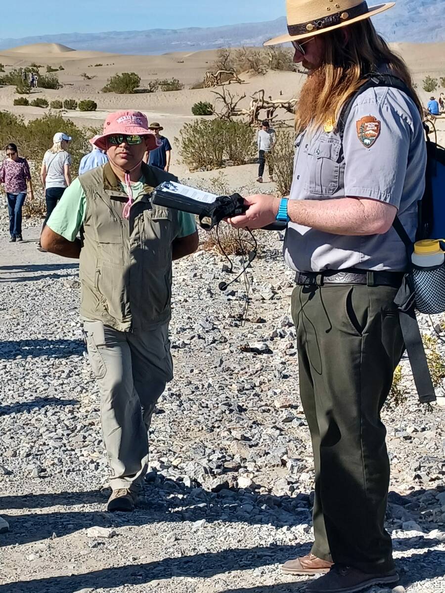 Eric Coleman/Pahrump Valley Times The festival included more than 30 interpretive programs led ...