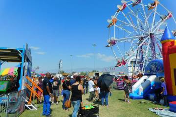 Robin Hebrock/Pahrump Valley Times file The Pahrump Fall Festival will take over Petrack Park f ...