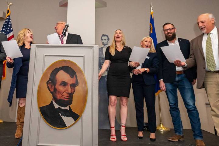 John Clausen/Pahrump Valley Times file The annual Lincoln Day Dinner is just around the corner ...