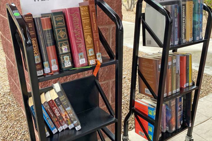 Robin Hebrock/Pahrump Valley Times Book lovers can choose from a wide range of genres at the Pa ...