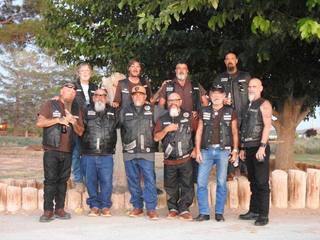 Courtesy Larry Ortiz, President of Skoners MC Plan to join with Skoners Motorcycle Club on thei ...