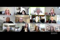 Screenshot from the NV Judicial Discipline Commission Public Hearing