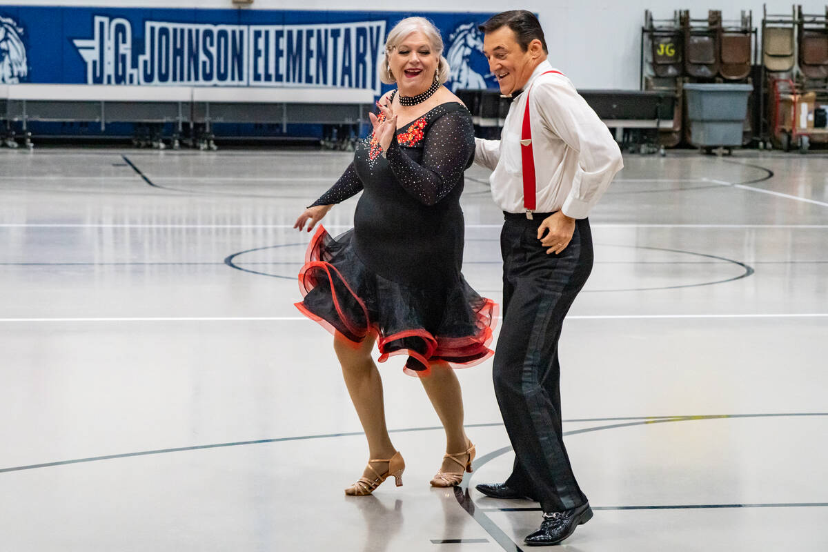 John Clausen/Pahrump Valley TimesJohn Clausen/Pahrump Valley Times Louis Barr and Sharon Crisp ...