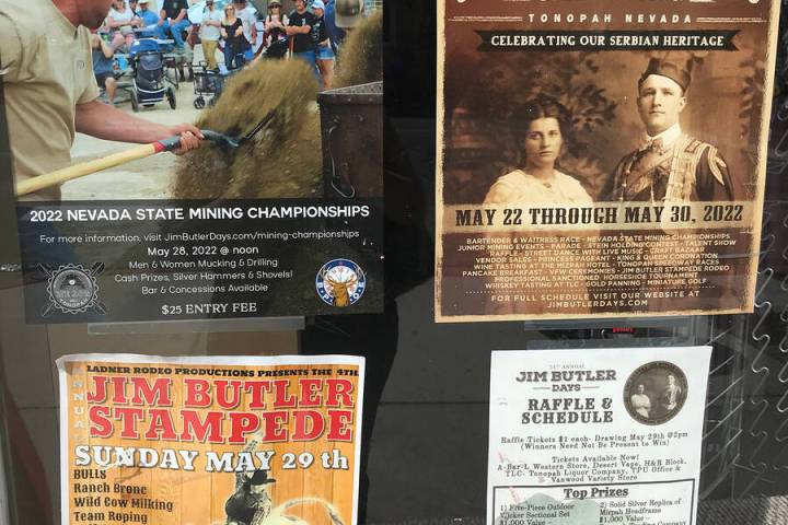 Robin Hebrock/Pahrump Valley Times Jim Butler Days return to Tonopah May 23 through May 26.