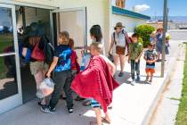 John Clausen/Pahrump Valley Times Swim lessons will run in three separate two-week sessions thr ...