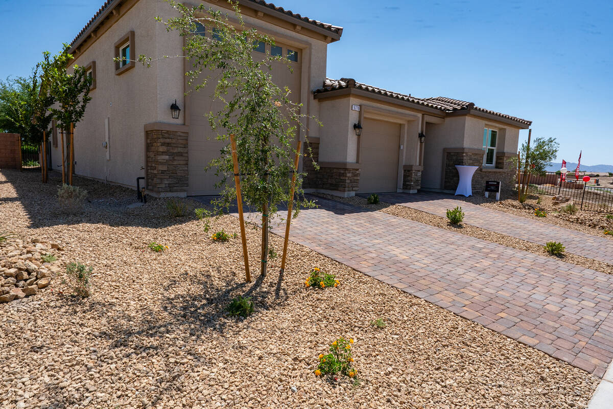 John Clausen/Pahrump Valley Times One of the models offered at Amalfi at Mountain Falls is the ...