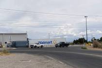 Robin Hebrock/Pahrump Valley Times The intersection of Dahlia St. and Yellowhand Ave. in Pahrum ...