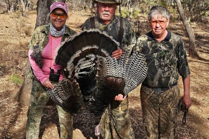 Special to the Pahrump Valley Times A successful turkey hunt in Mexico resulted in a “Royal S ...