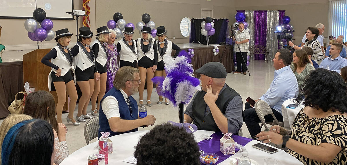 After a morning of celebration with the public, a private event was held at the Artesia Communi ...