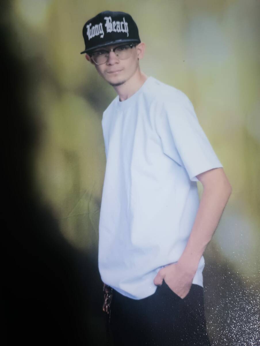 The Nye County Sheriff’s Office posted this photo of Carlos Blakely, 18, as one of the suspec ...