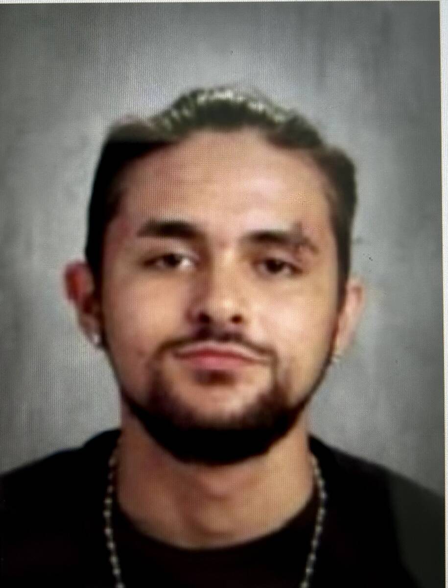 The Nye County Sheriff’s Office posted this photo of Fabian Ferrante, 19, one of the suspects ...