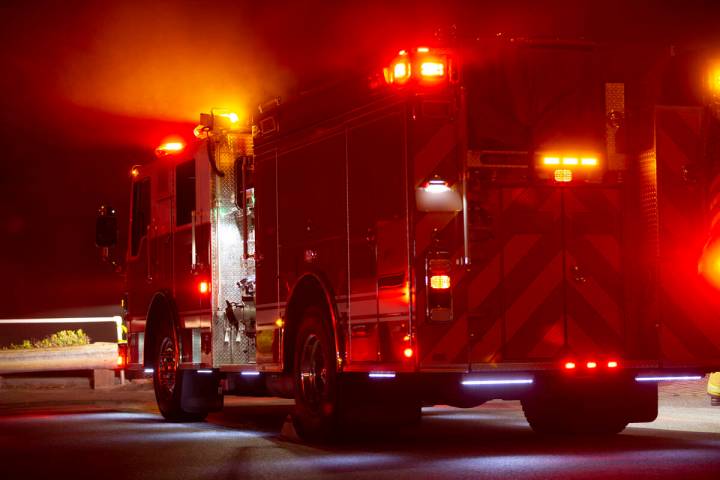 Because the fire is burning on restricted lands that are closed to the public, there is no thre ...