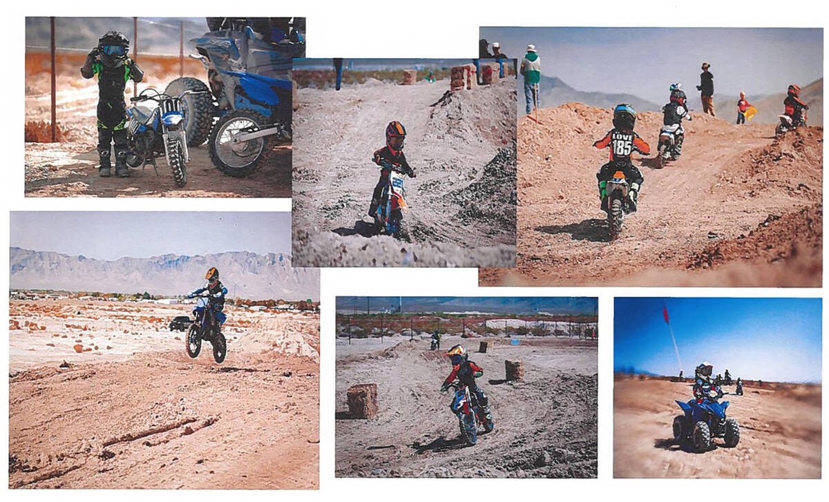 The OHV Park at the Pahrump Fairgrounds has hosted youth rider days at the newly created kids t ...